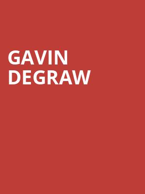 Gavin DeGraw, Capitol Theatre, Davenport