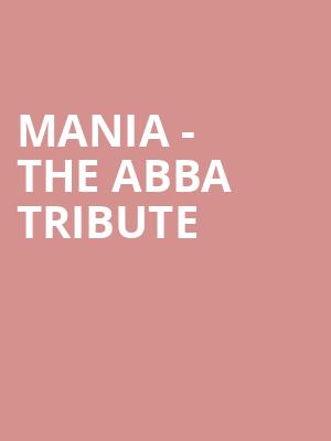 MANIA The Abba Tribute, Adler Theatre, Davenport